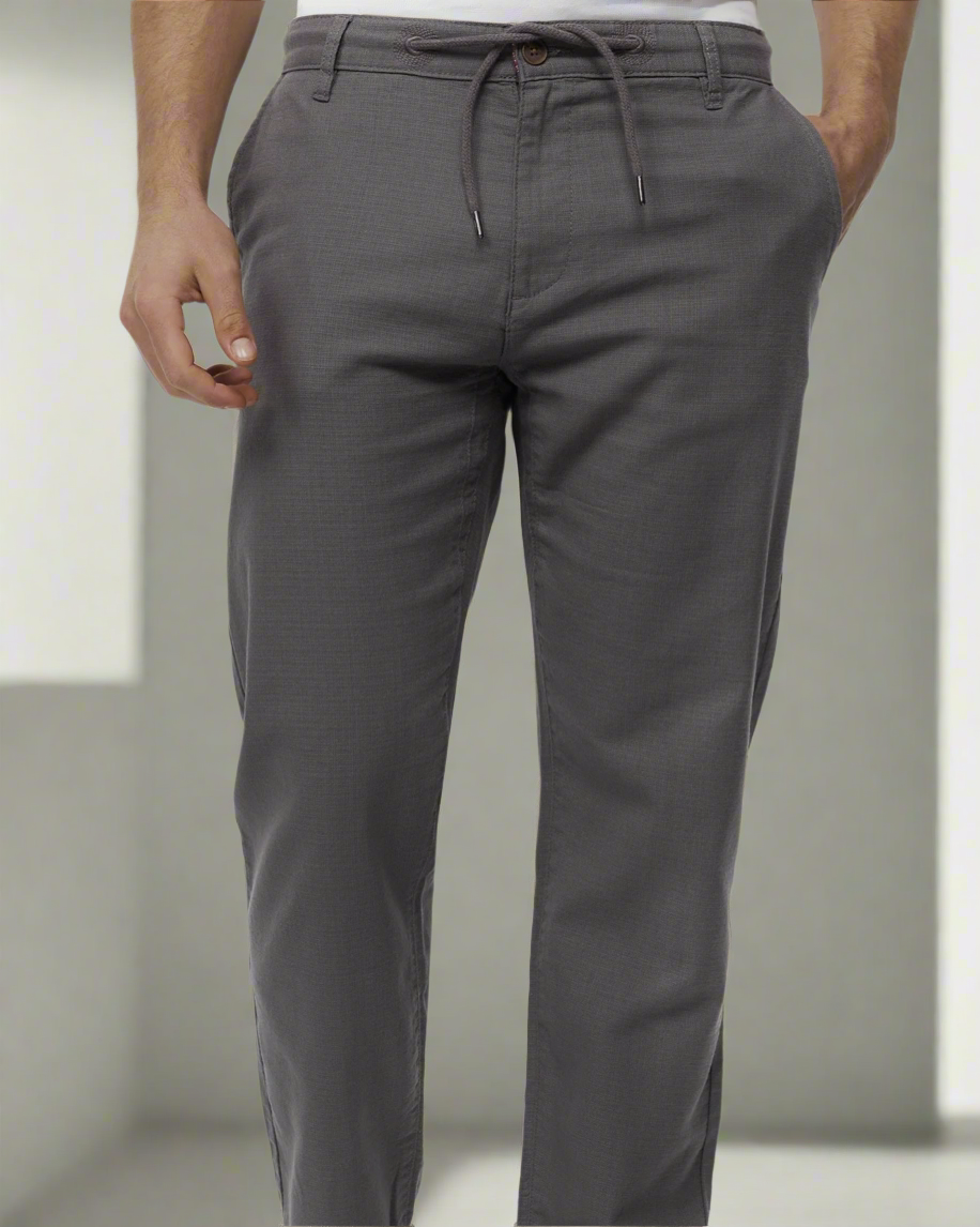 SALE! 2H Cotton Embossed Pant with rope