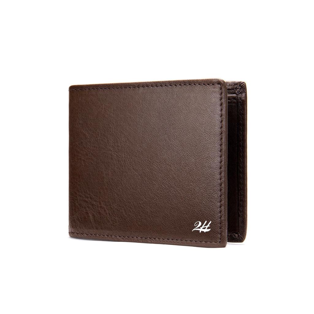 2H Brown Genuine Leather wallet