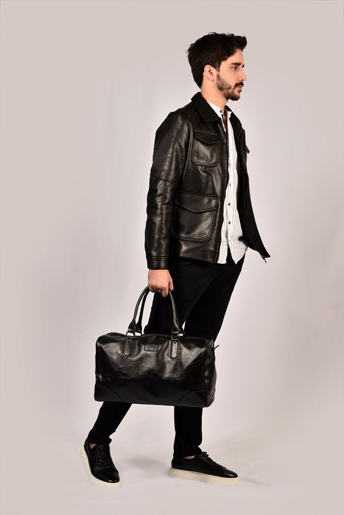 2H Leather Casual Jacket