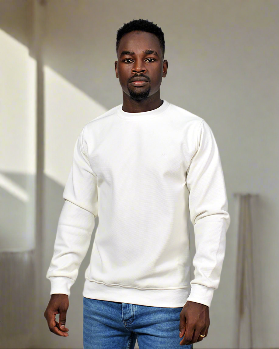 SALE! 2H #9343 - 9347 Pure Cotton Round Neck Sweater