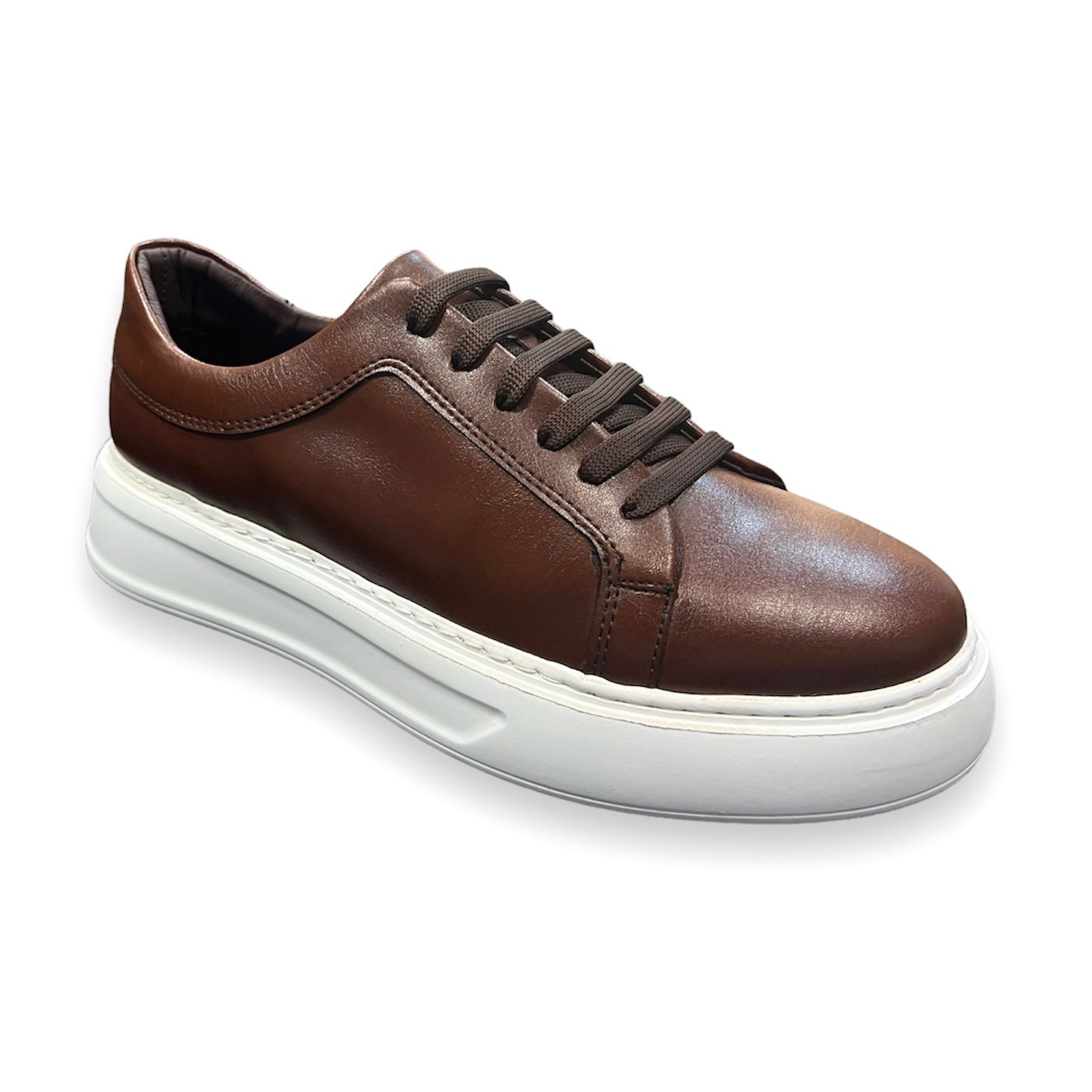 2H #9500 Brown Casual Shoes