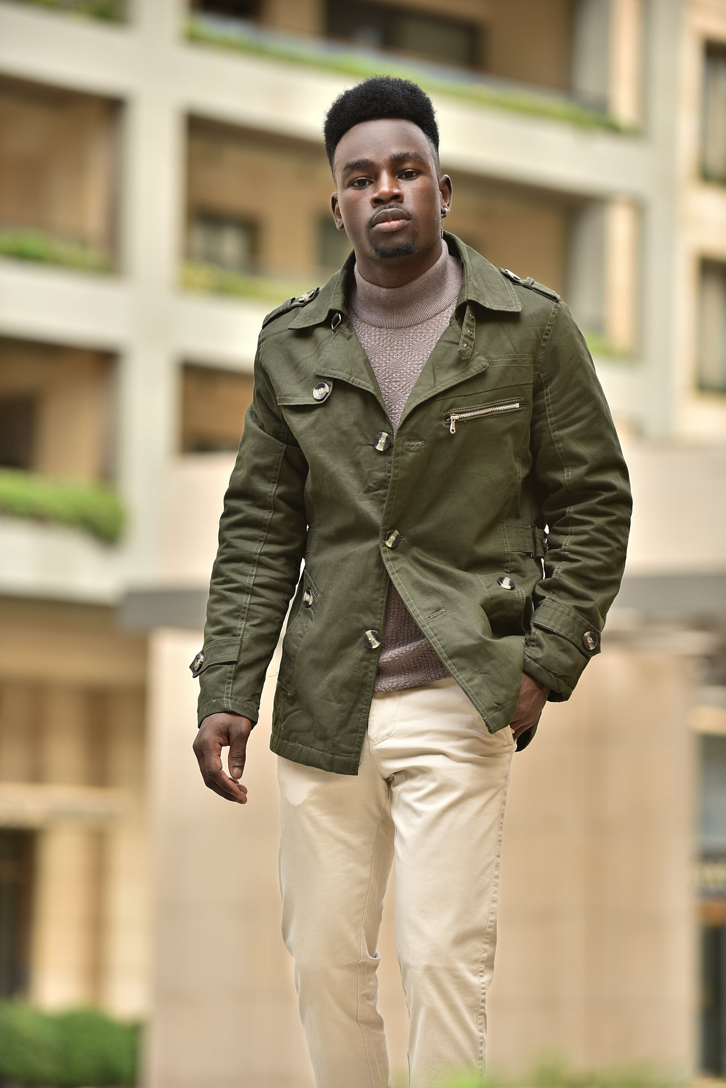 2H Army Winter Warm Casual Jacket