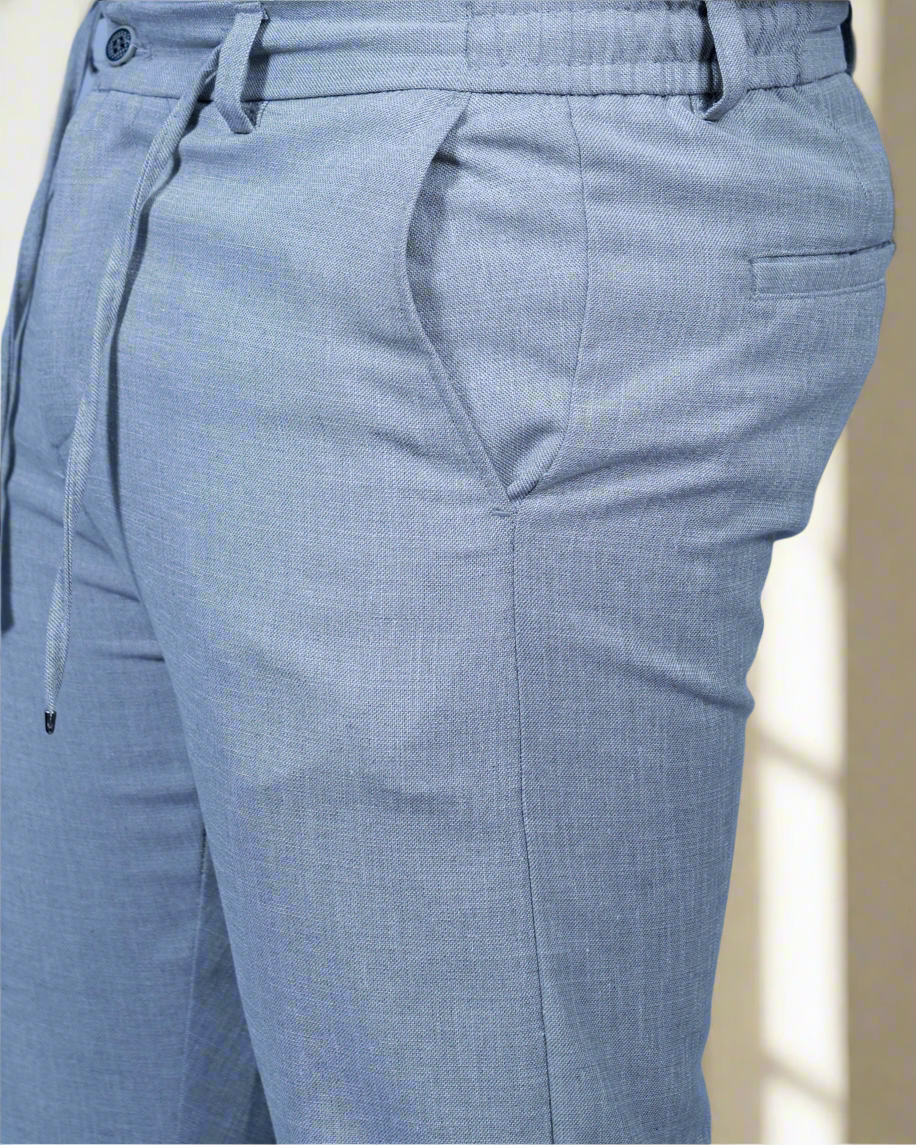 2H pant Linen’s Look,with rope