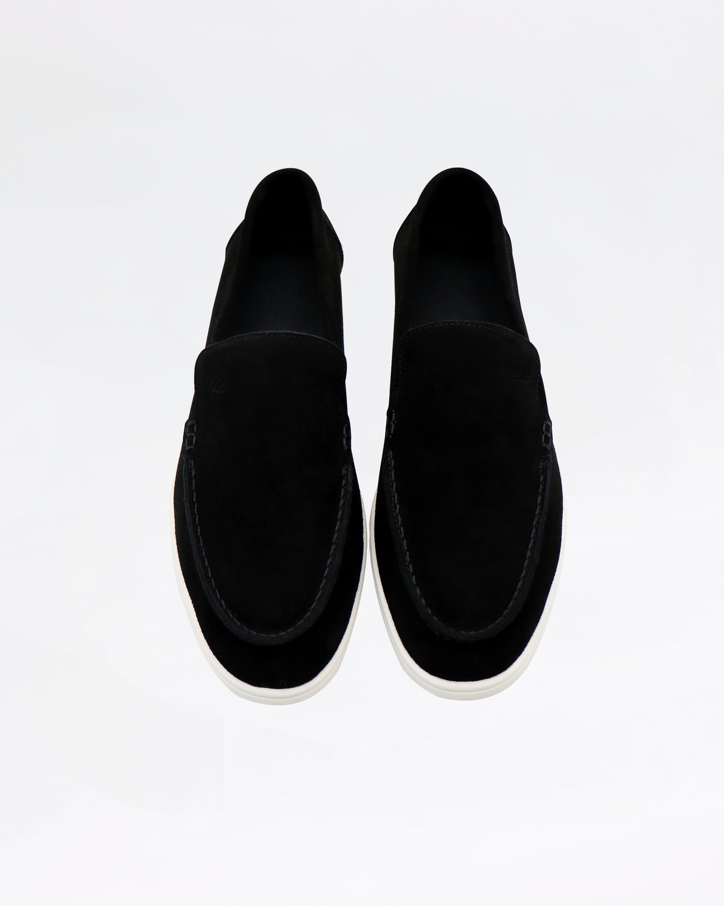 2H #2512 1035 1312 Genuine Leather Black Casual shoes