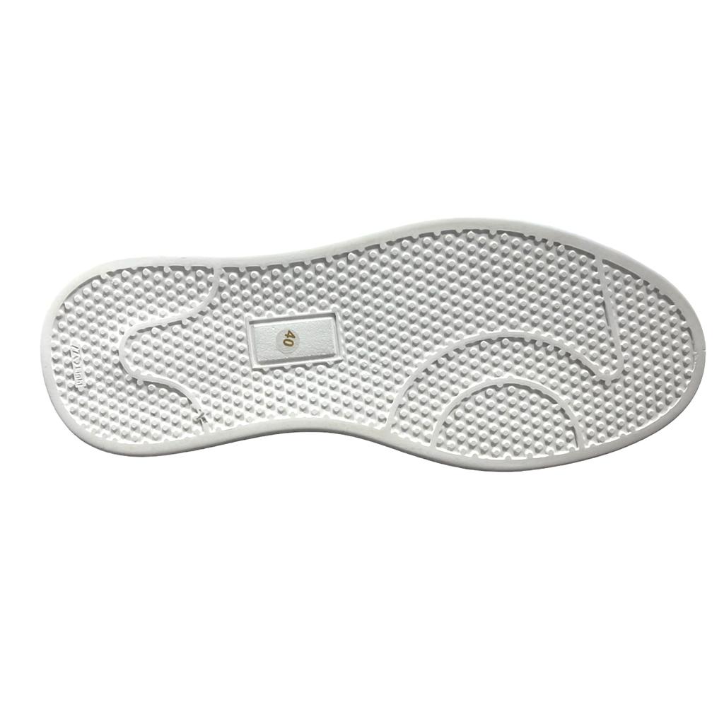 2H #9500 Full White Casual Shoes