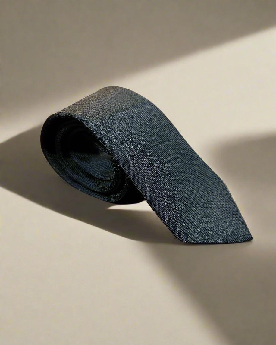2H Black Neck Tie