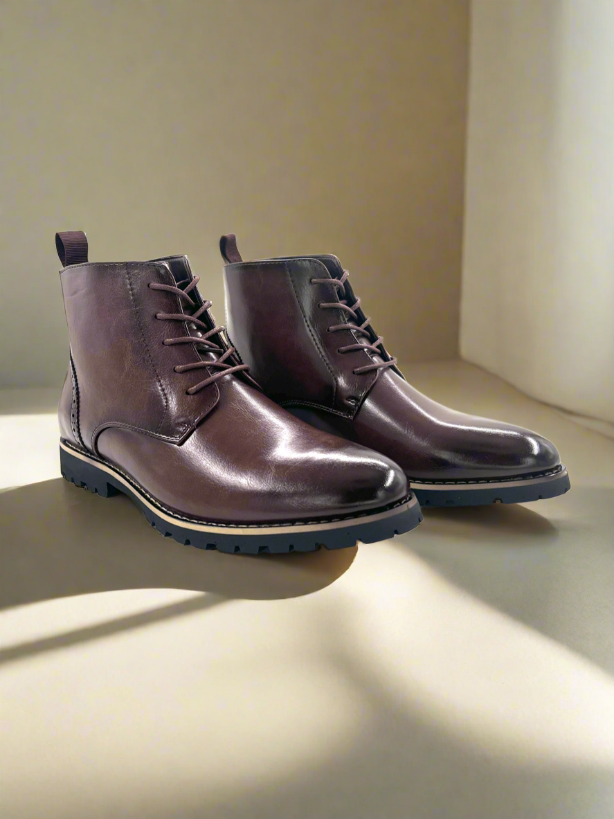 2H #A1710 Coffee Chelsea Boot