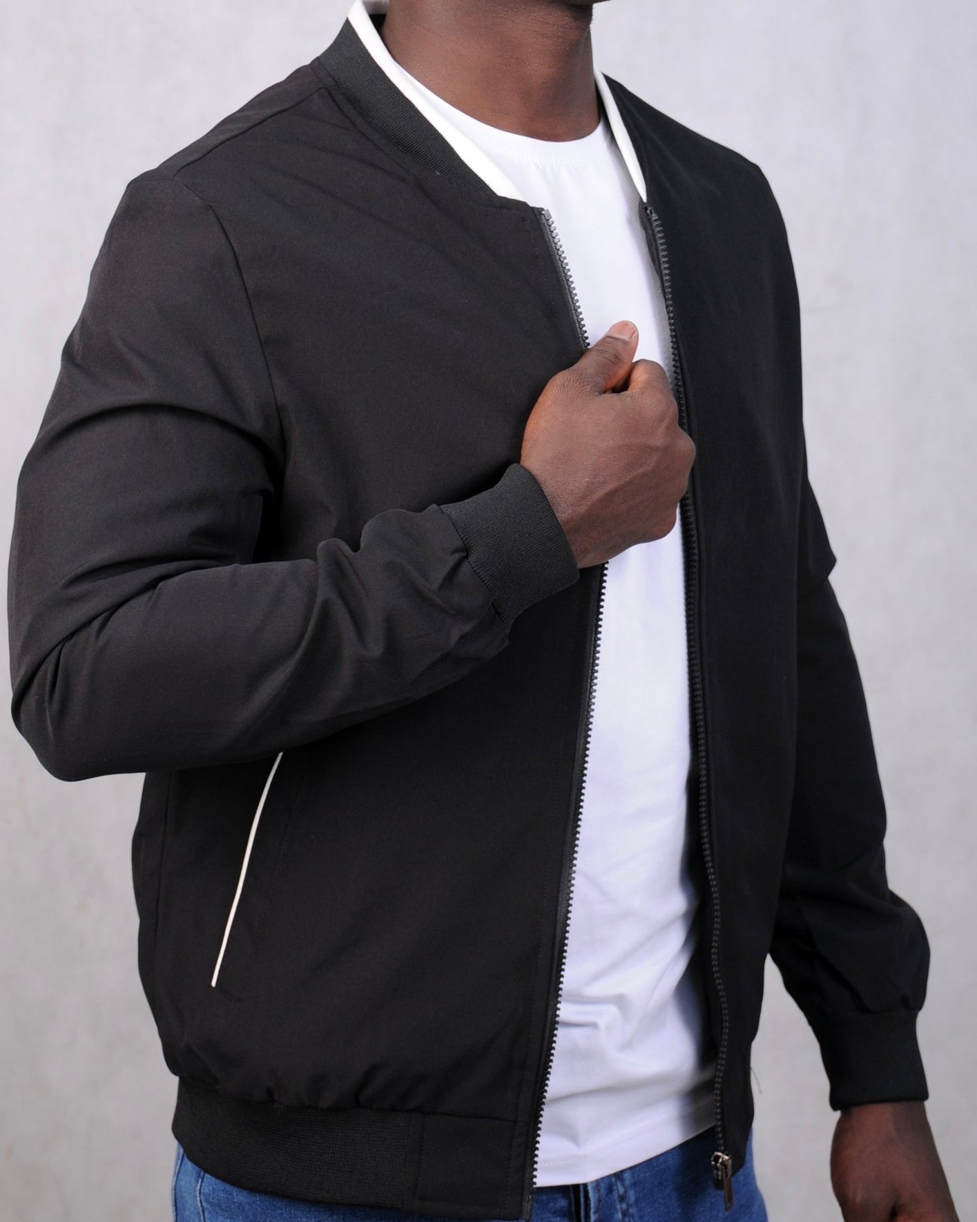 SALE! 2H Black Lightweight Casual Jacket
