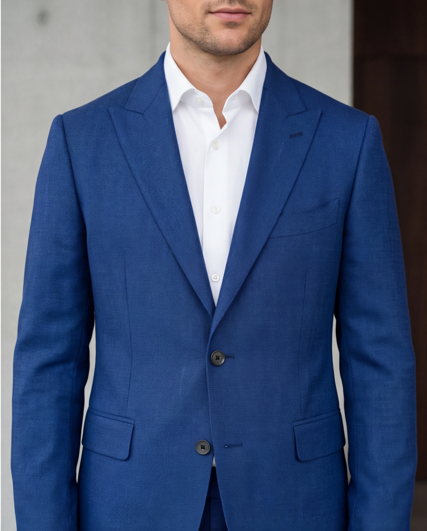 2H #003-2002-06 Navy Formal Suit