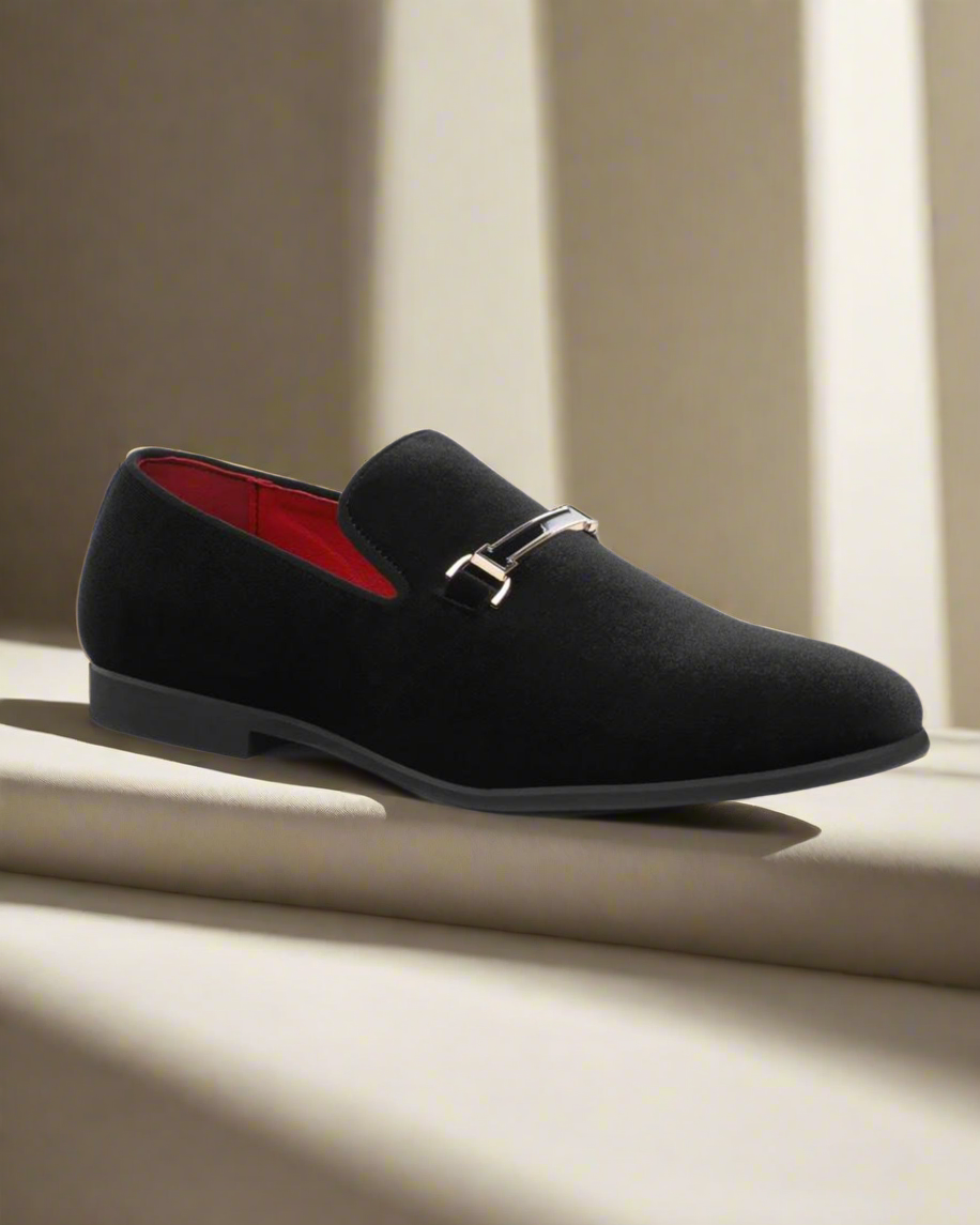 2H #9906 Black Chamois Classic Shoes