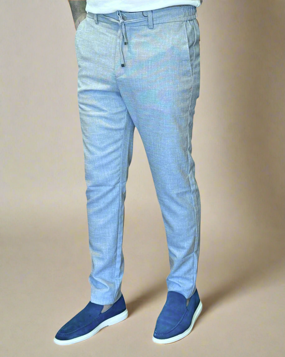 2H Linen Pant with rope