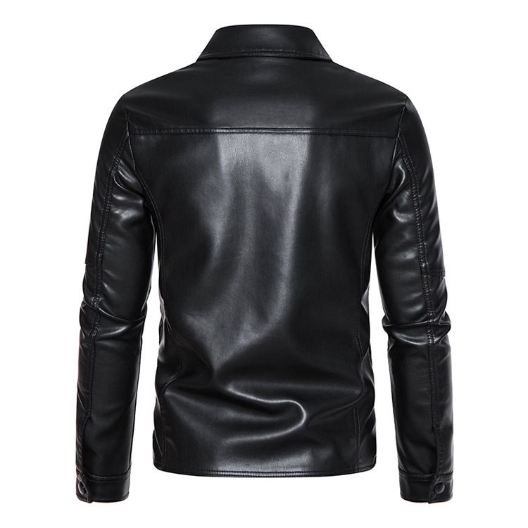 2H Leather Casual Jacket