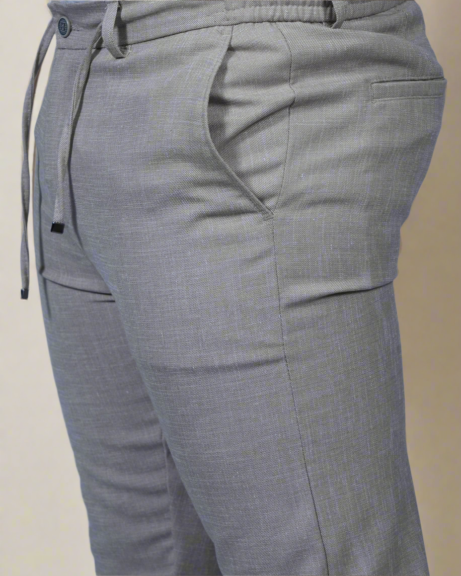 2H pant Linen’s Look,with rope