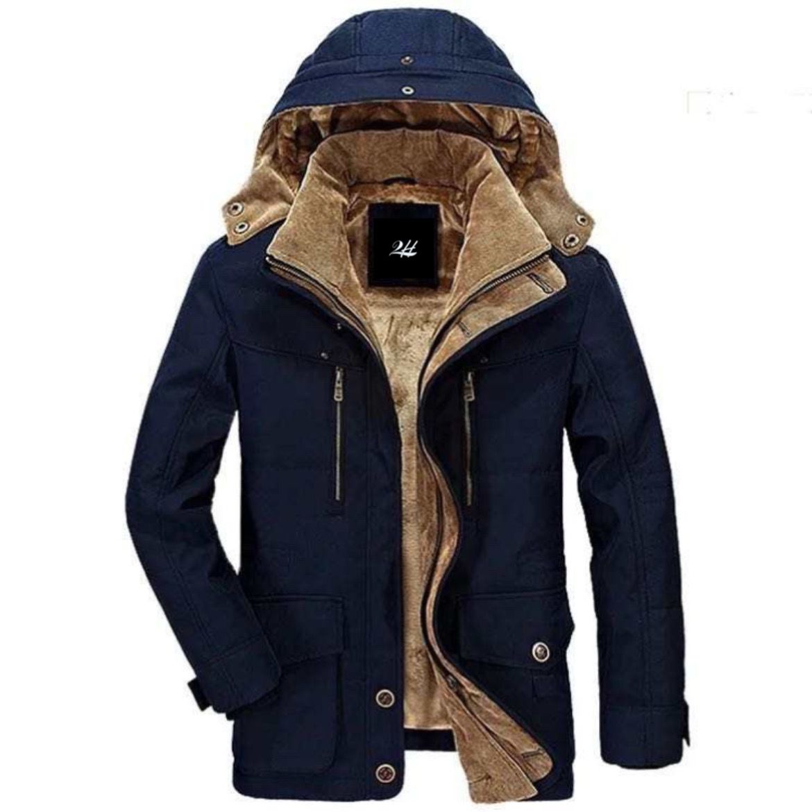 2H Navy Casual Jacket