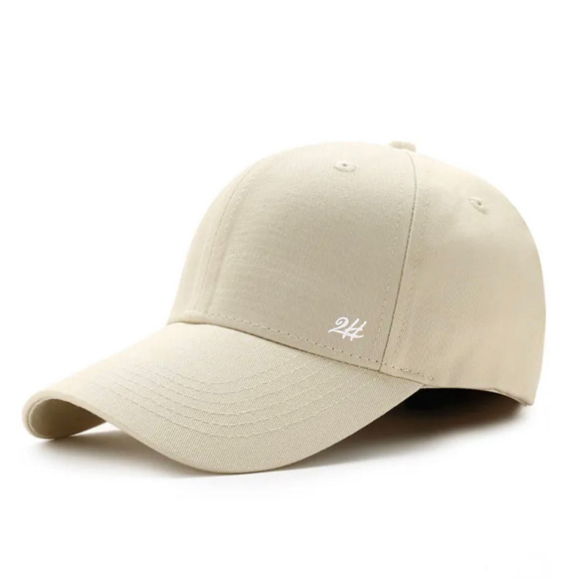 2H Cotton Canvas Beige Cap