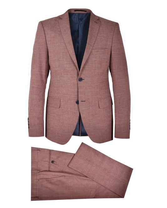 SALE! 2H Brick red Casual Suit
