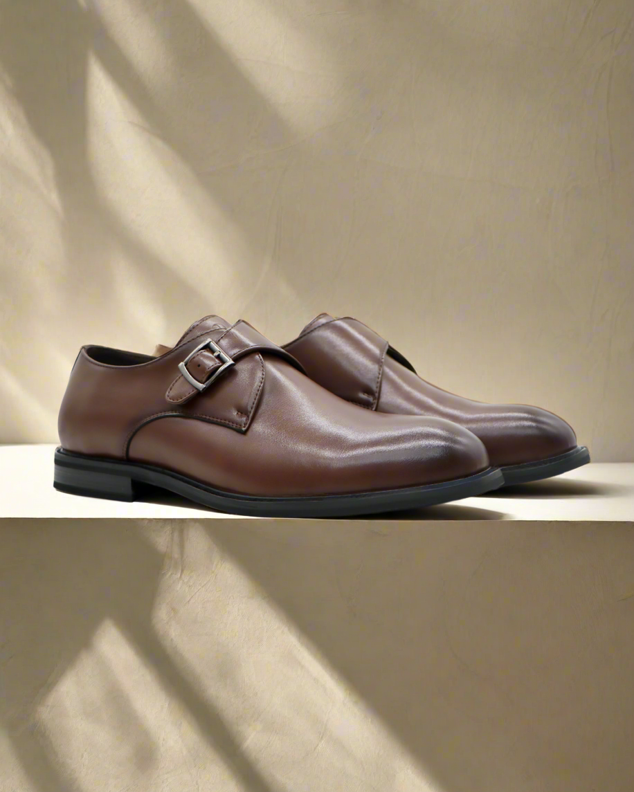2H #2102 7001 1354 Brown Formal shoes