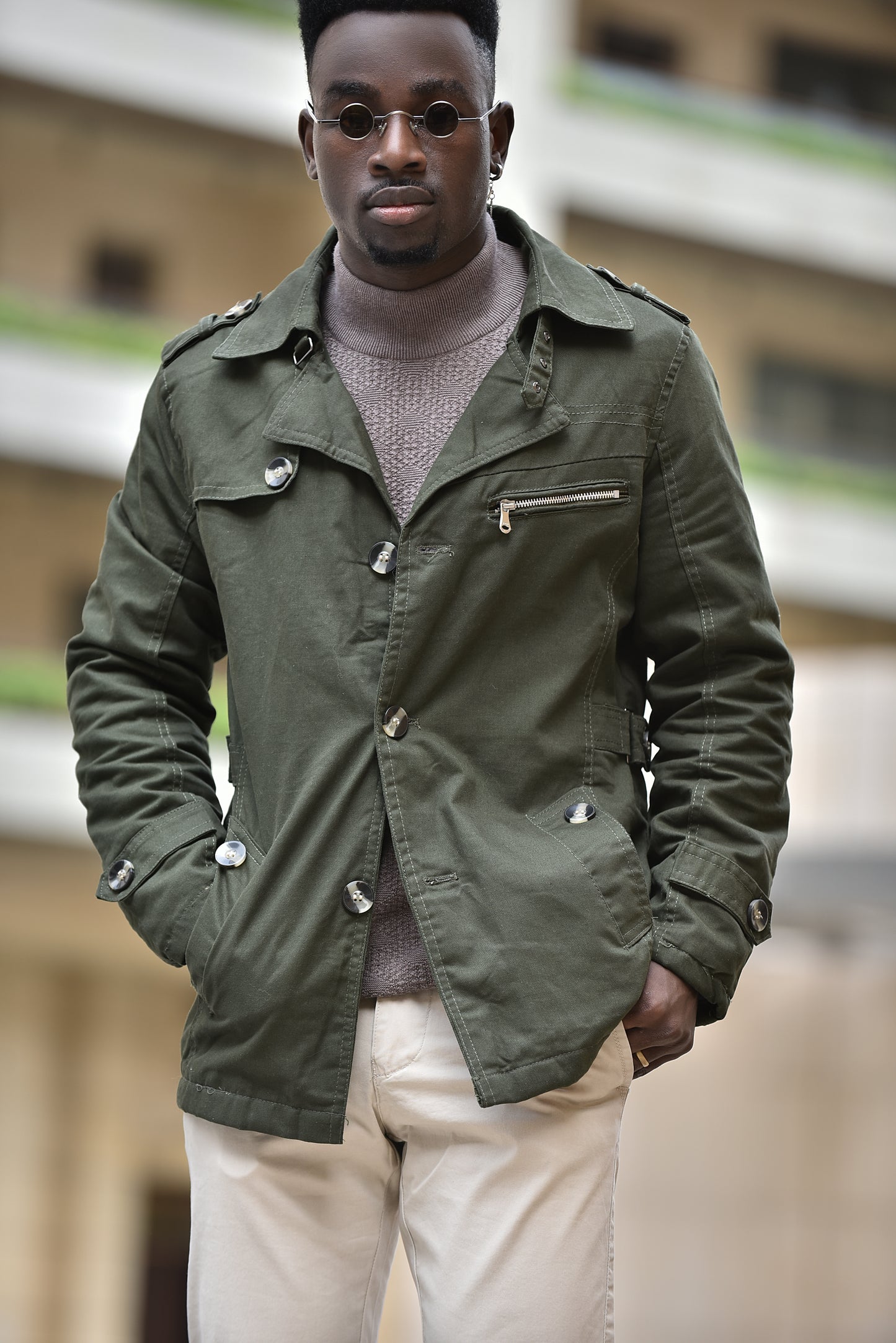2H Army Winter Warm Casual Jacket