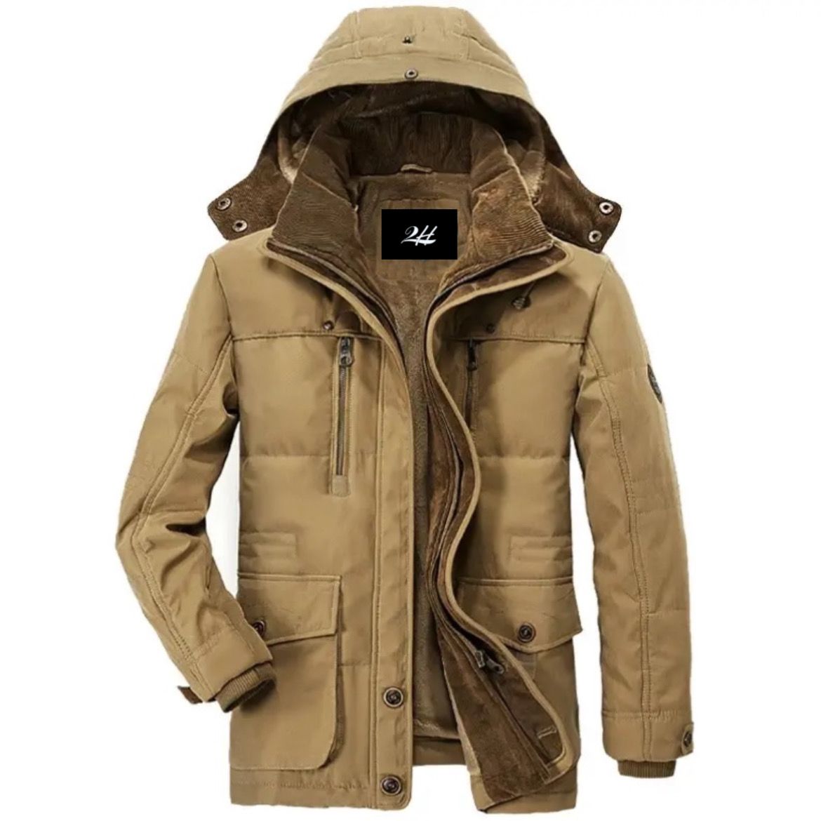 2H Beige Casual Jacket