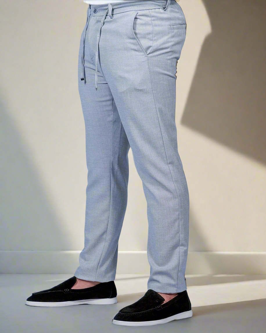 2H pant Linen’s Look,with rope