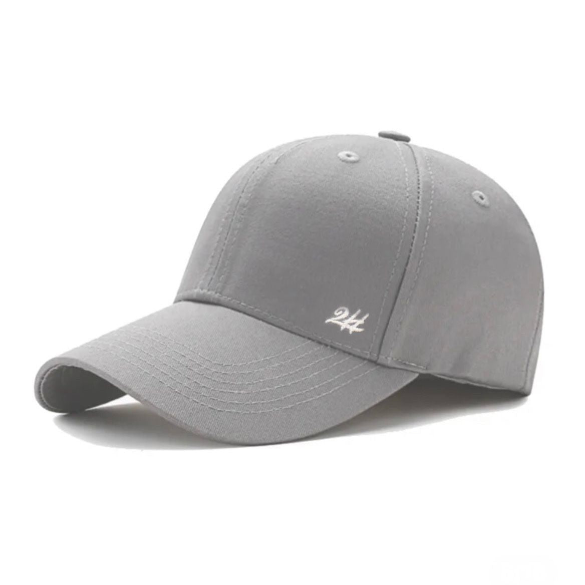 2H Cotton Canvas Light Gray Cap