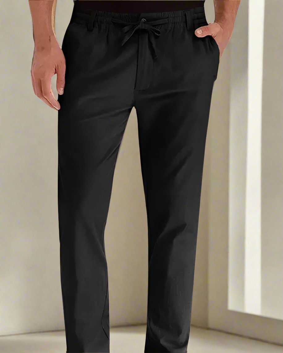 SALE! 2H Cotton Embossed Pant with rope