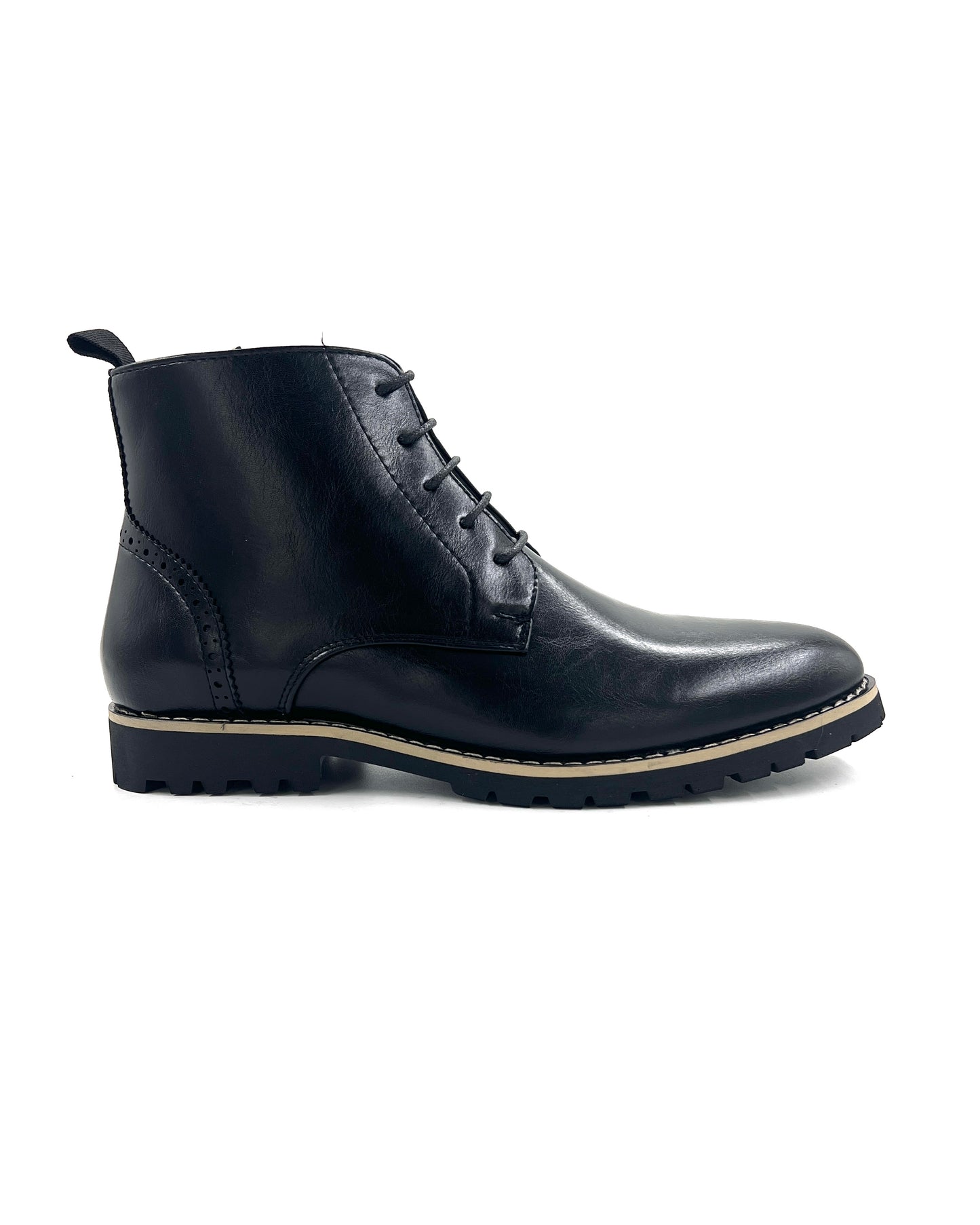 2H #A1710 Black Chelsea Boot