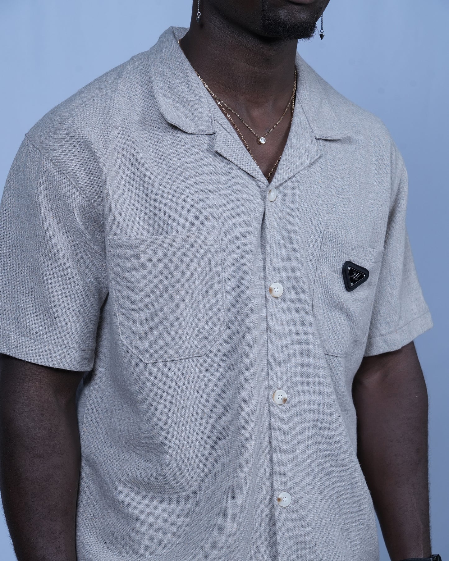 2H Short Linen Set