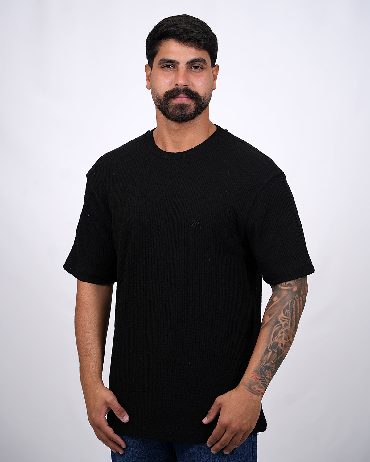 2H #040325 Jacquard T-Shirt