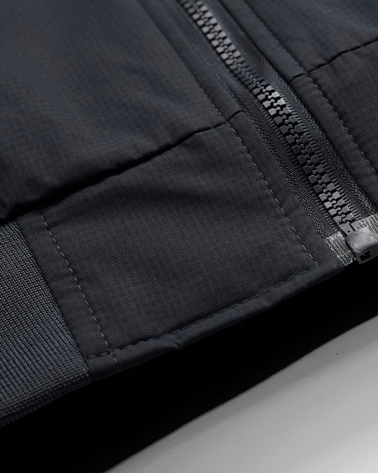 2H #8091 Black Lightweight Casual Jacket