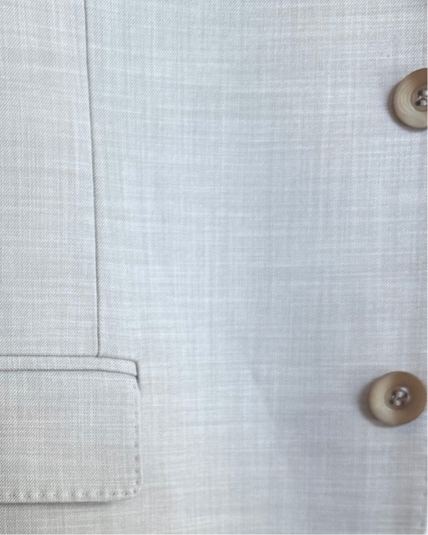2H Light Beige Formal suit