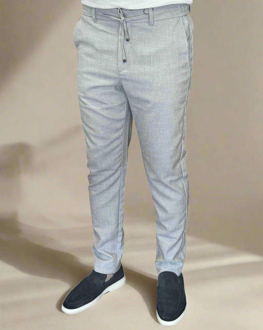 2H Linen Pant with rope