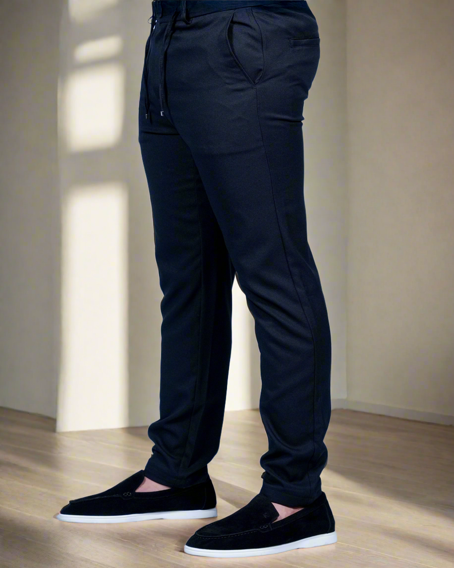 2H pant Linen’s Look,with rope