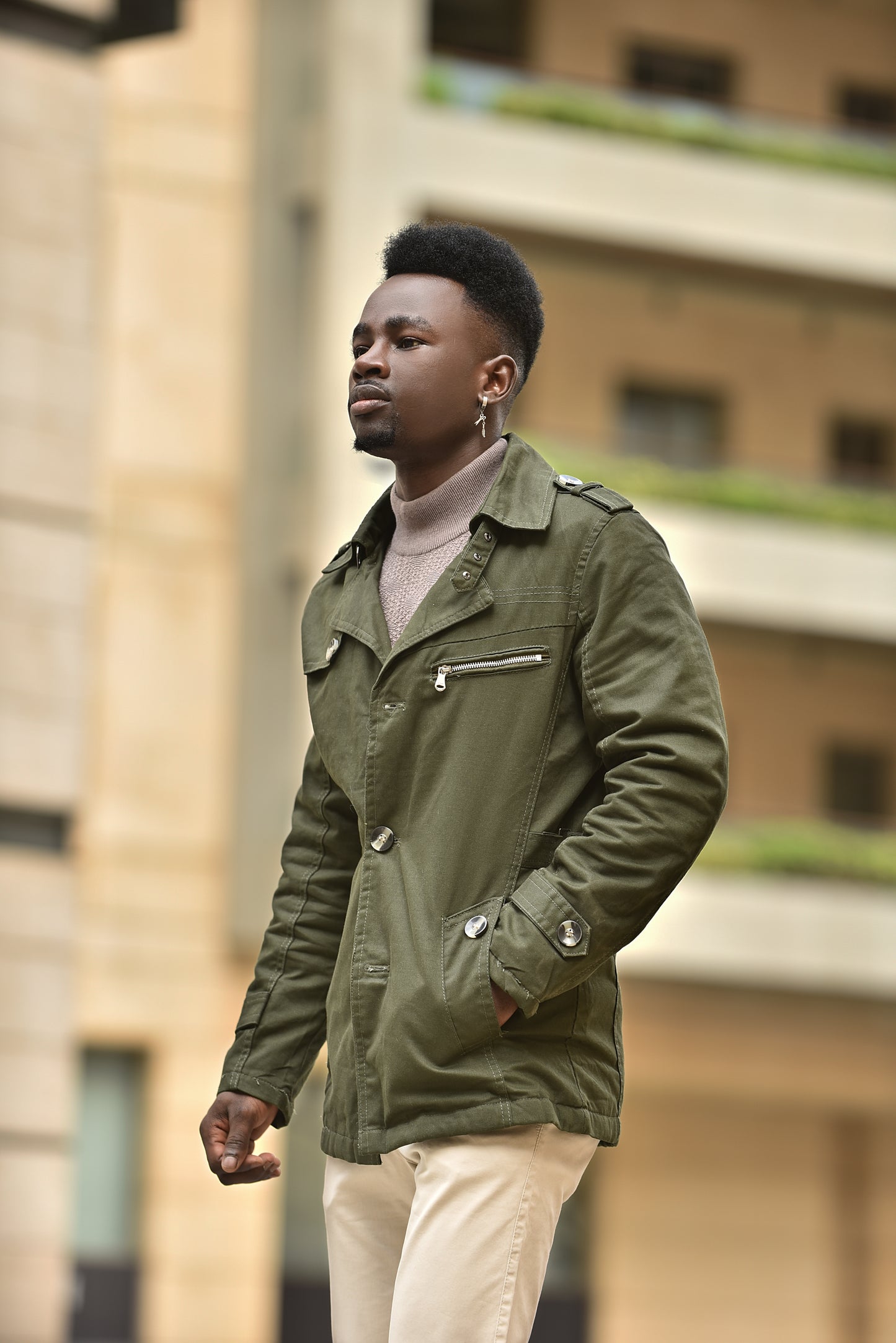 2H Army Winter Warm Casual Jacket