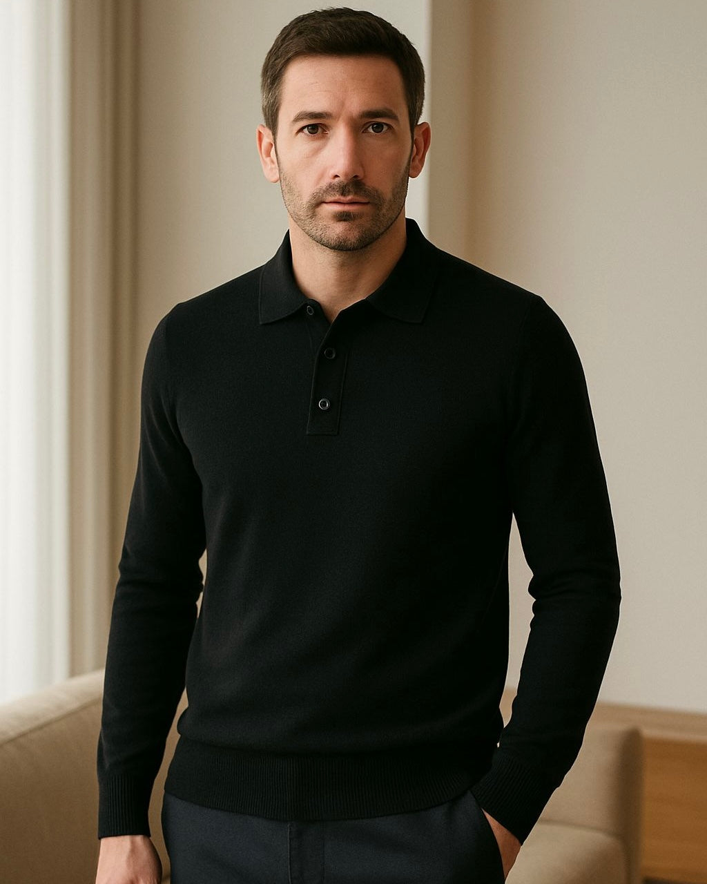 2H Polo Knitted Sweater