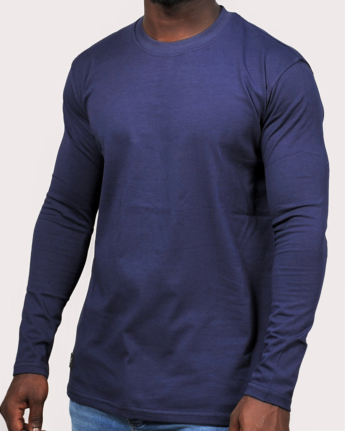 2H #338761 Navy long Sleeve Sweater