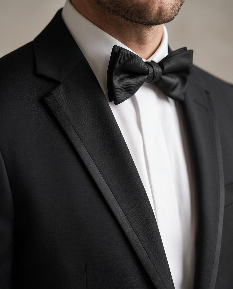 SALE! 2H Black Wedding Suit