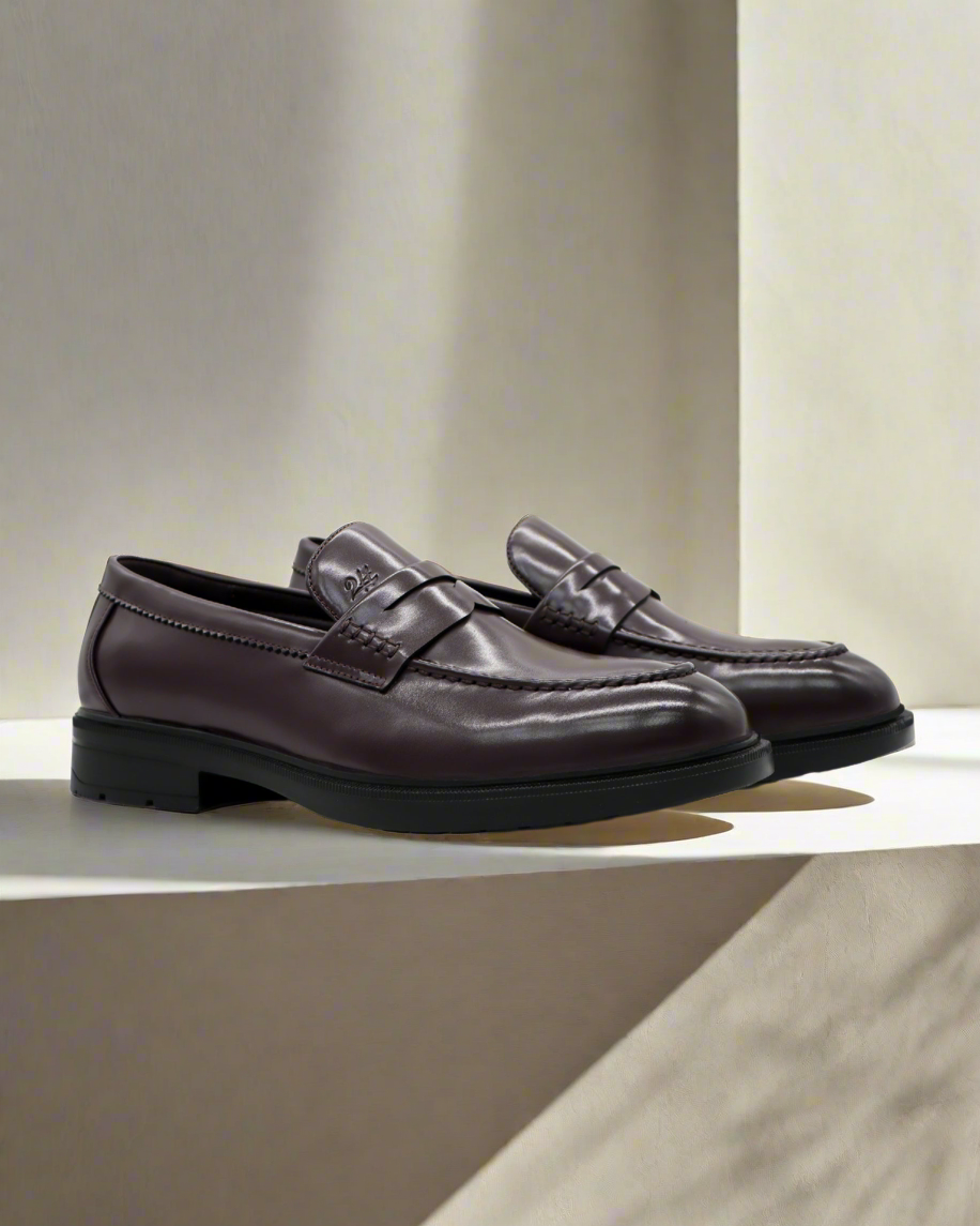 2H #1012 1001 1313 Coffee Formal shoes