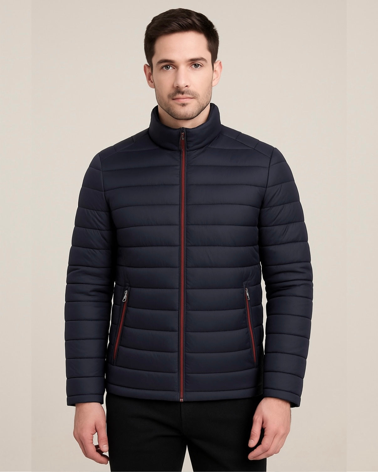2H #22908 Navy Winter Casual Jacket