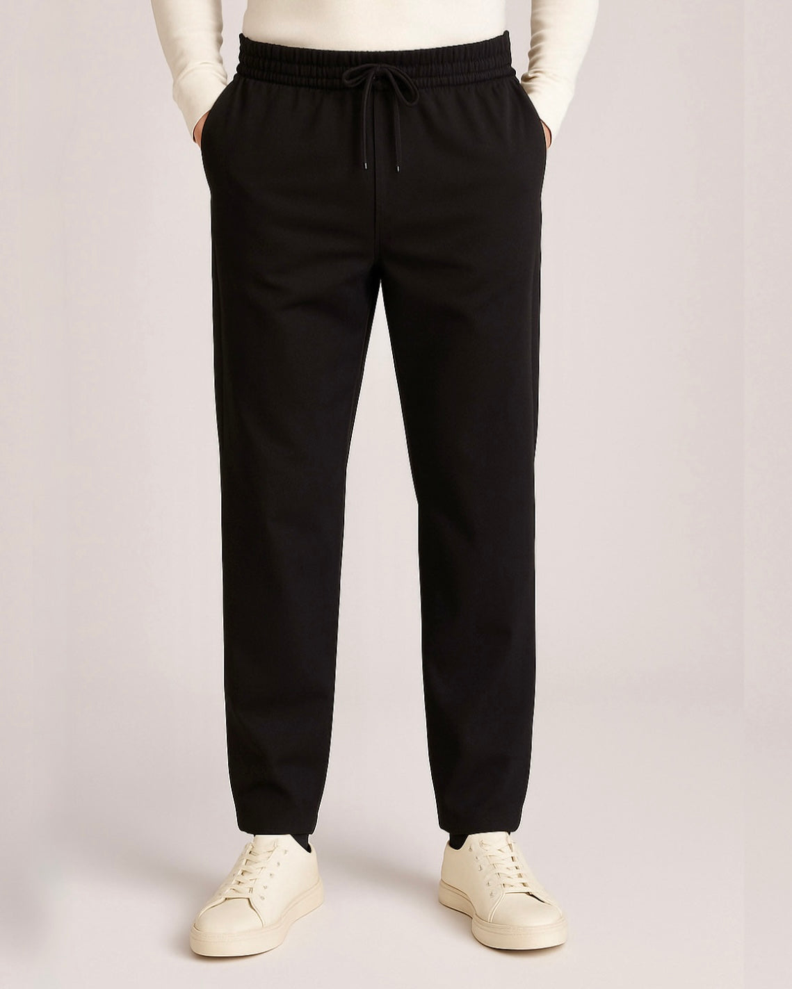 2H #101025 Casual Pant With rope
