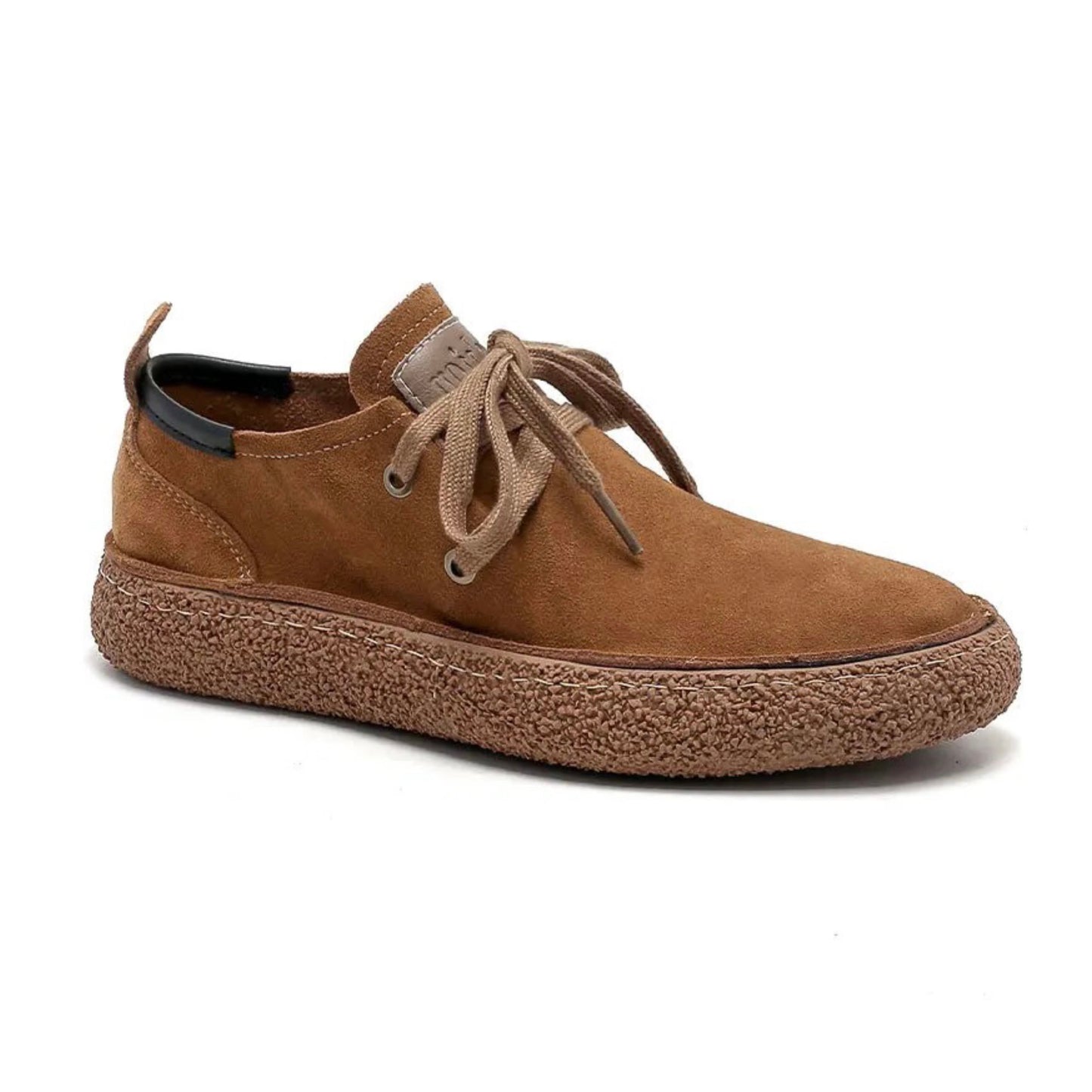 2H #8301 Camel Genuine Leather Casual Shoes