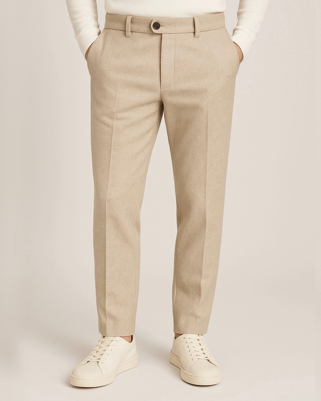 2H #091025 Wool Blend Formal Pant