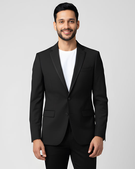 SALE! 2H Black Wedding Suit