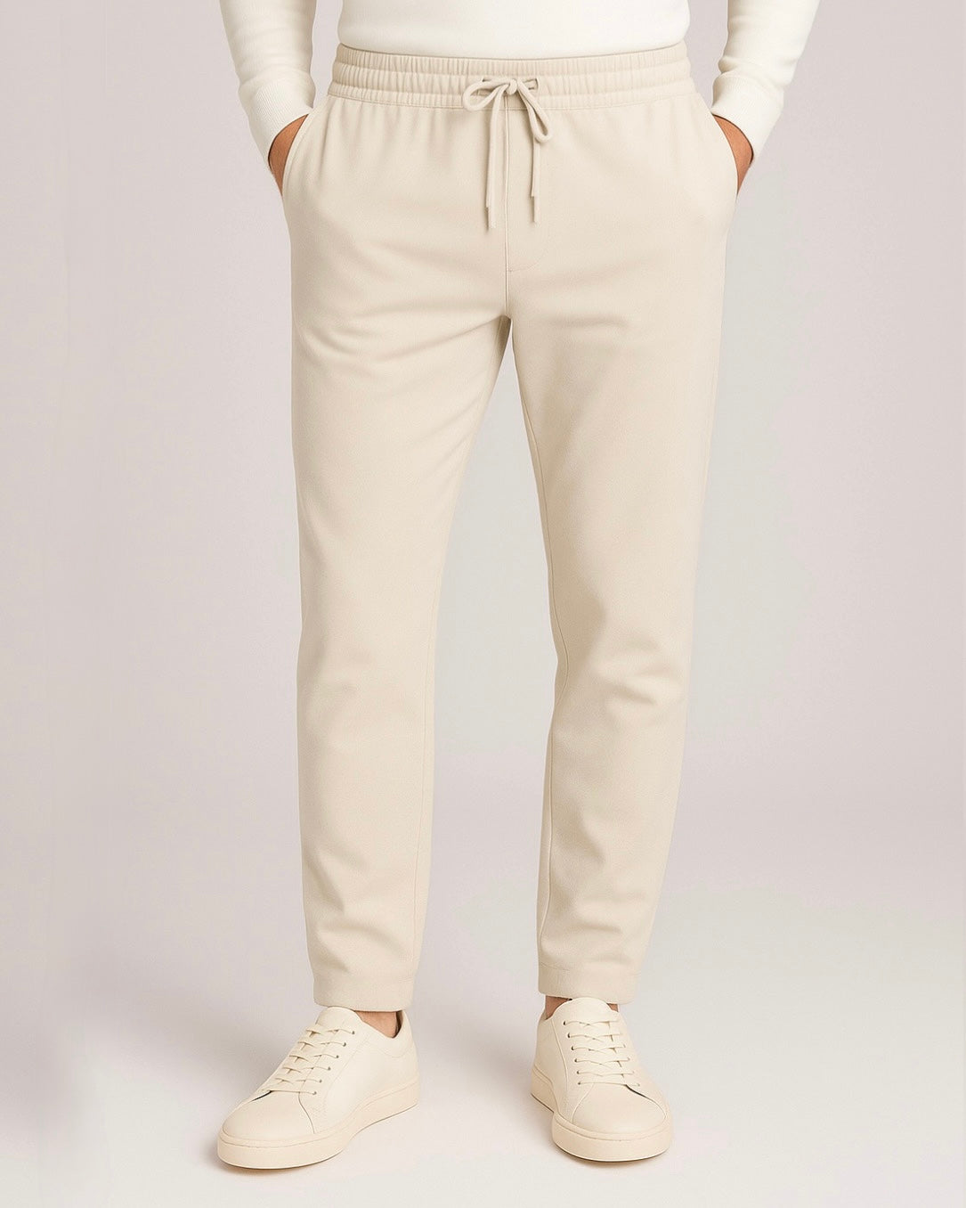 2H #101025 Casual Pant With rope