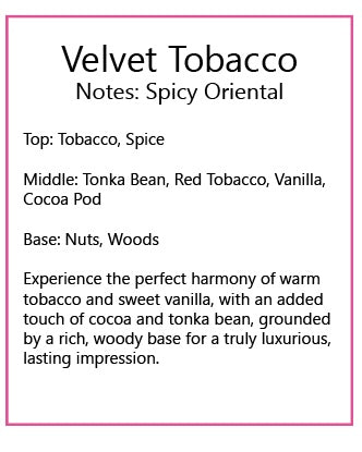 2H Velvet Tobacco Perfume
