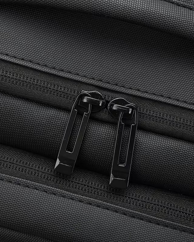 2H Black Duffle Back Bag