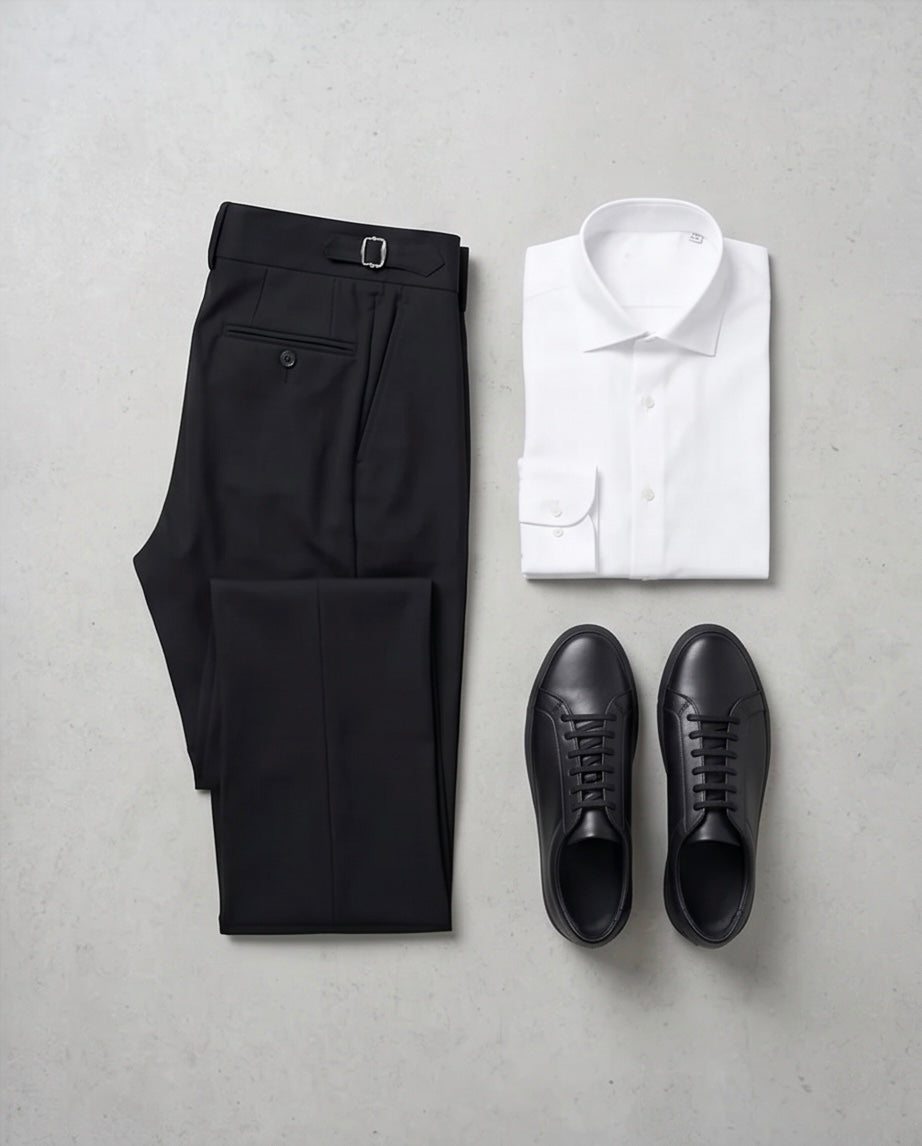 2H #260425 Formal Pant with Buckle