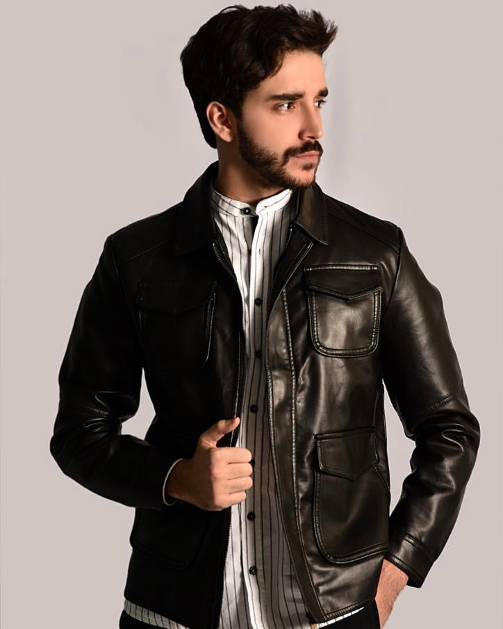 SALE! 2H Leather Casual Jacket