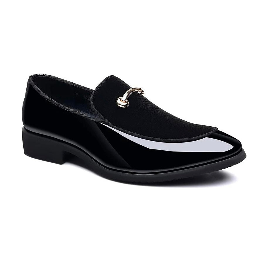 2H #3909 Black Shine/Shamus Classic Shoes