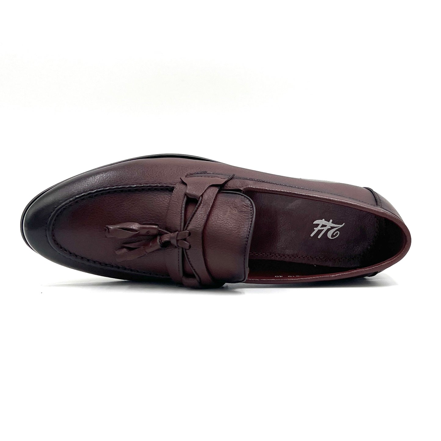 2H #D348-10-810 Brown Classic Shoes Genuine Leather